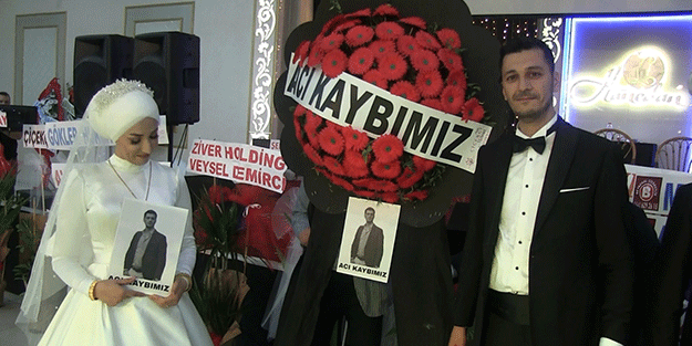 Düğünde cenaze töreni! Nasıl mı, izleyin görün