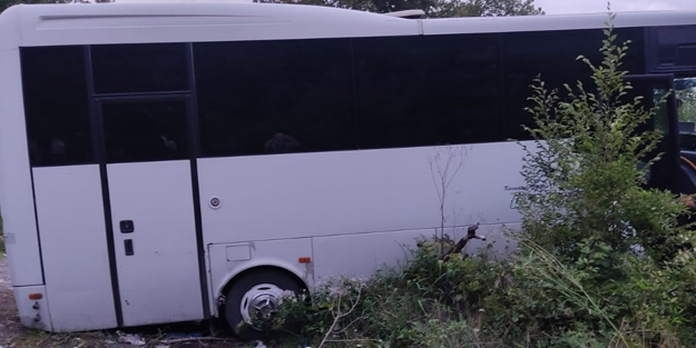 Düğüne giden otobüsün freni patladı: 12 yaralı