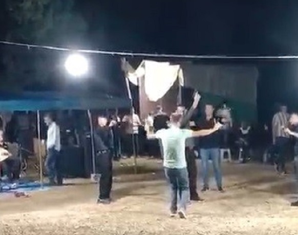 Düğünü savaş alanına çevirdiler