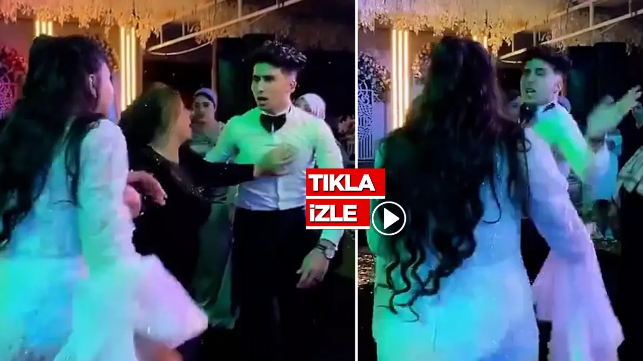 Düğünün ortasında akılalmaz hareket! Damat gelini tekme tokat dövdü