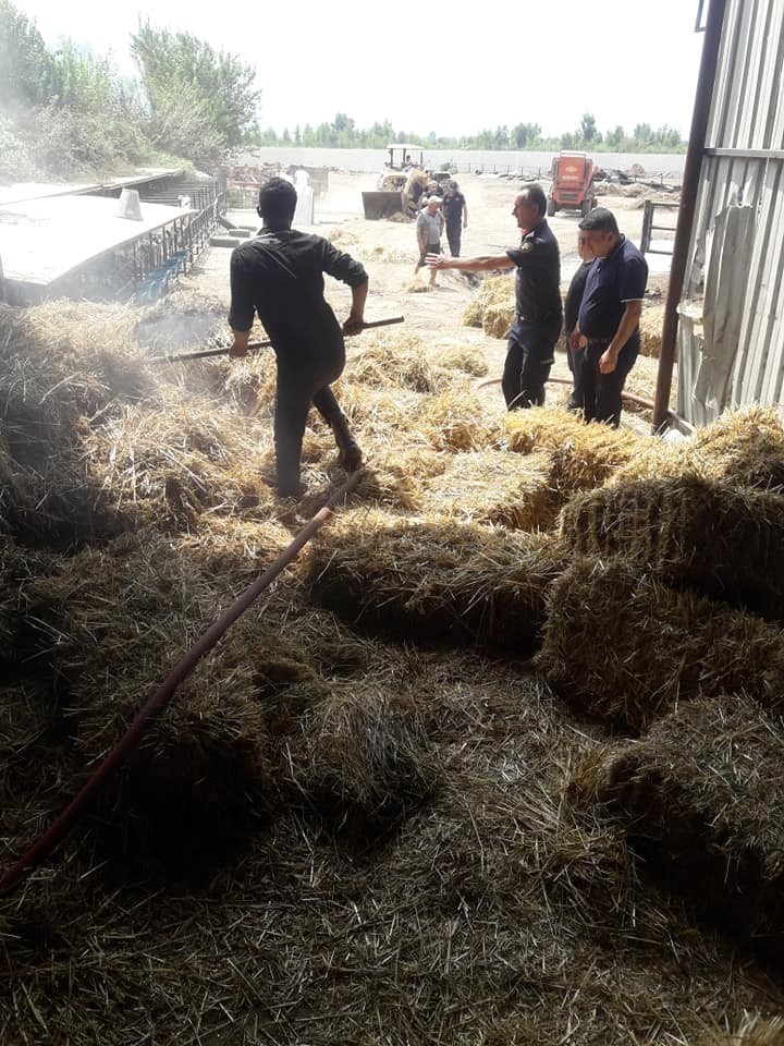 Dumanları erken fark eden köylü ve itfaiyenin hızı faciayı önledi 