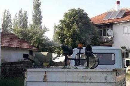 Dumlupınar Belediyesi’nin ilaçlama çalışması 