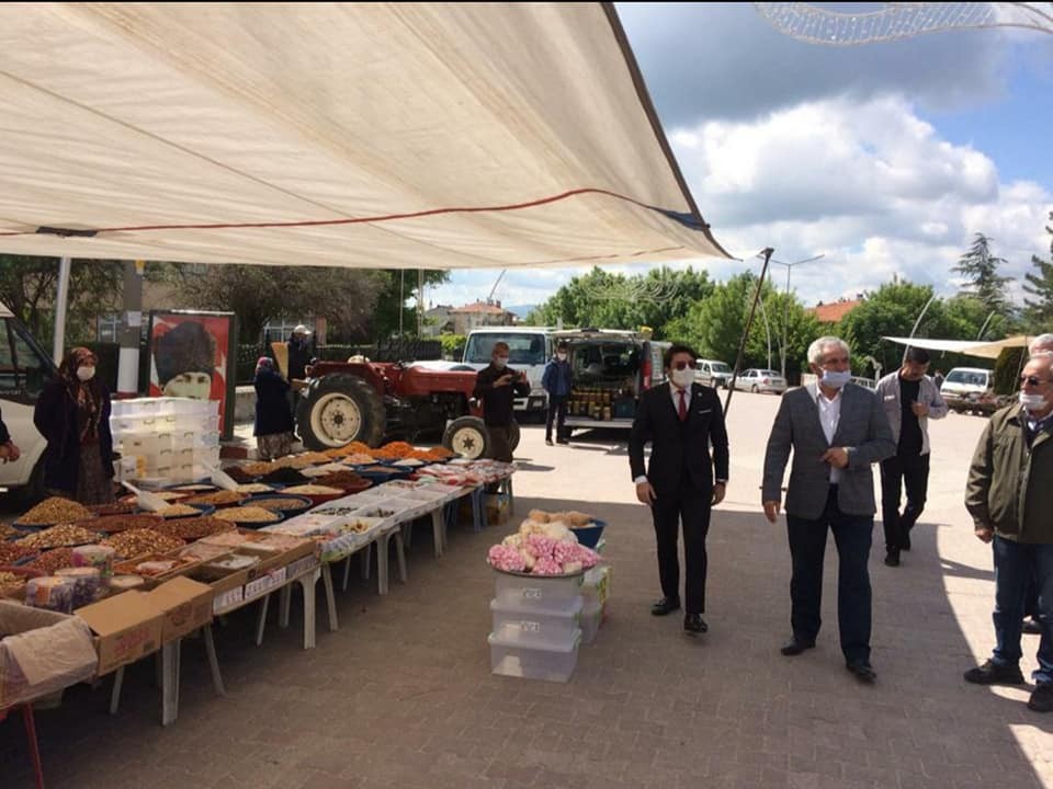 Dumlupınar pazarı açıldı 