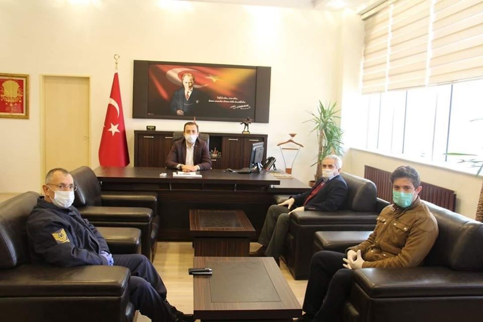 Dumlupınar’da Korana virüs Covid-19 tedbirleri değerlendirme toplantısı 