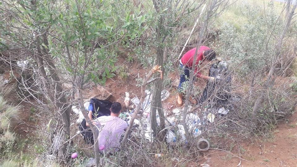 Dumlupınar’da piknik alanları temizleniyor 