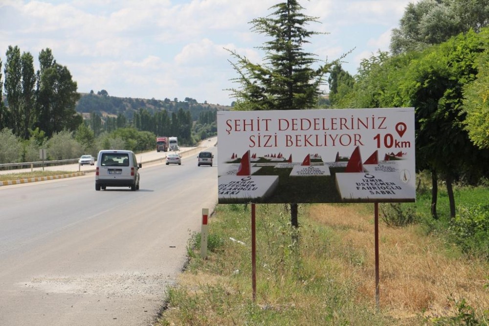 Dumlupınar’da şehitlere vefa 