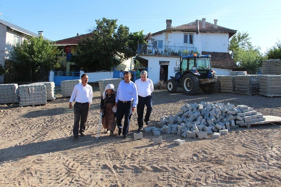 Dumlupınar’da tur otobüsleri park alanı çalışmaları 