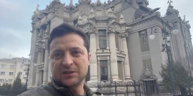 Dün 'Bu beni son görüşünüz olabilir' demişti! Zelenski'den yeni video