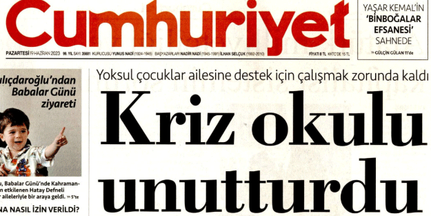 Dün işsizlik var, bugün öğrenciler bile çalışıyor! Yine motoru yaktılar