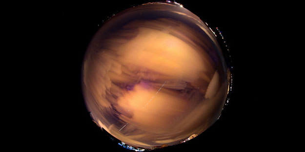 Dün Marmara'dan çıplak gözle görüldü!