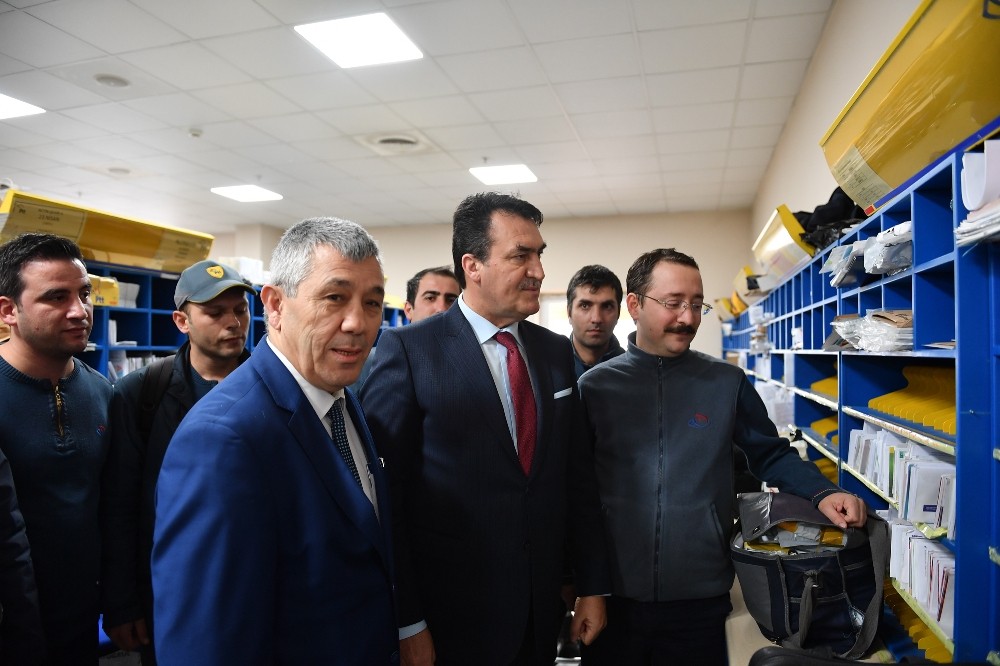 Dündar’dan PTT Bursa Başmüdürlüğü’ne ziyaret 