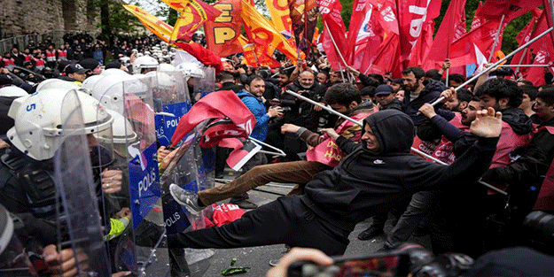 Dünya basını Türkiye'deki 1 Mayıs taşkınlığını böyle aktardı!