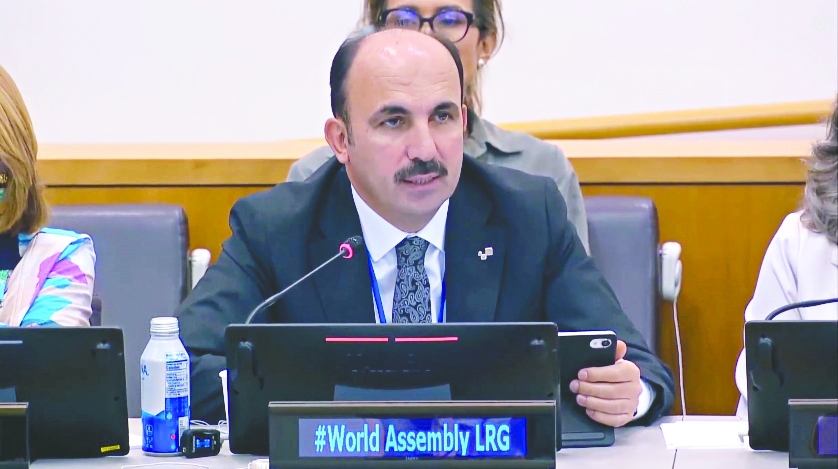 Dünya Belediyeler Birliği Başkanı Altay, BM'de dünyayı İsrail'e karşı harekete geçmeye çağırdı