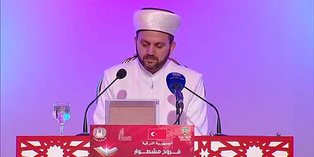 Dünya birincisi Ferruh Muştuer'den Kur'an ziyafeti