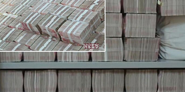 Dünya bu görüntüleri konuşuyor! Her yerden para fışkırdı, idam cezası kararı...