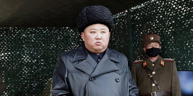 Dünya bu görüntüleri konuşuyor! Kuzey Kore liderinden ‘maskesiz’ gözdağı