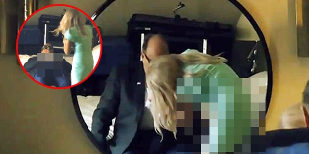 Dünya bu görüntülerle çalkalanıyor! Otel odasında büyük skandal