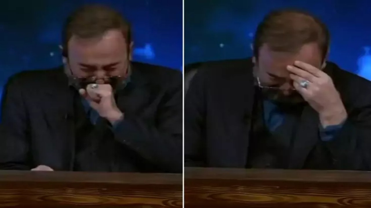 Dünya bu görüntüyü konuşuyor! İran devlet televizyonunun spikeri, Hamaney’in ölüm haberini hüngür hüngür ağlayarak duyurdu