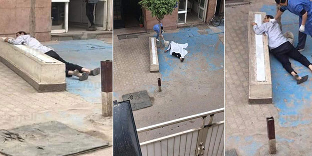 Dünya bu koronavirüs skandalını konuşuyor! Hastane önünde can verdi