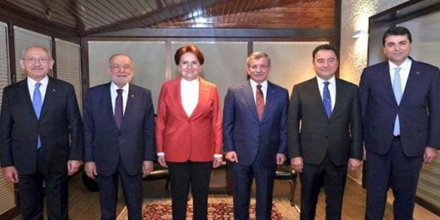 Dünya çalkalanırken sessiz kalmaları… Altılı masada yeni kriz!