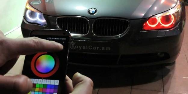 Dünya devinin yeni teknolojisi! Tek tuşla otomobilin rengi değişiyor