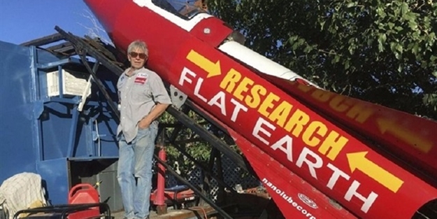 'Dünya düz ispatlayacağım' dedi, bakın nasıl sonuçlandı