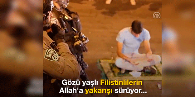 Dünya Filistinli gencin bu duasını konuşuyor! "Ya Rab! Mescid-i Aksa'ya yardım et"