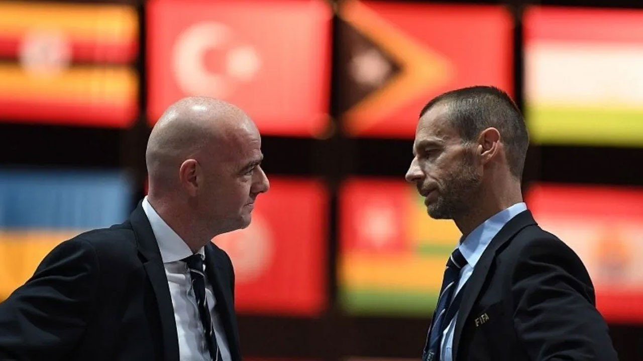 Dünya futbolunun tepesindeki ahlaksızları iyi tanıyın! FIFA ve UEFA başkanına İsrail terörü şoku