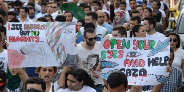 Dünya Gazze için ayakta