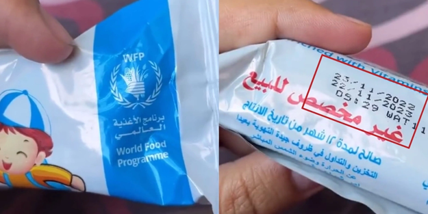 Dünya Gıda Programı, Gazze'ye tarihi geçmiş ürün yolladı!