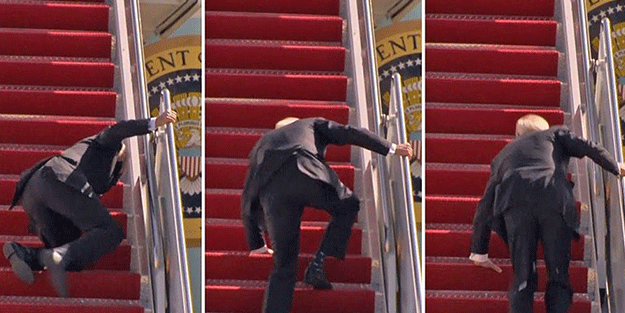 Dünya Joe Biden’in bu görüntüsünü konuşuyor! İşte sebebi