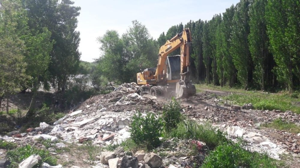 Dünya Kültür Mirası Listesinde bulunan Hevsel Bahçelerinde hafriyat döküldüğü iddiası 