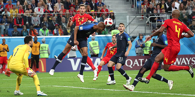 Dünya Kupası'nda ilk finalist Fransa oldu