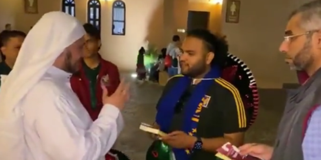 Dünya Kupası'nda İslam tebliği! Meksikalı taraftar böyle Müslüman oldu