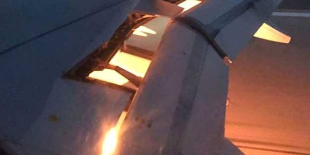 Dünya Kupası'nda şok! Milli Takım uçağı alev aldı