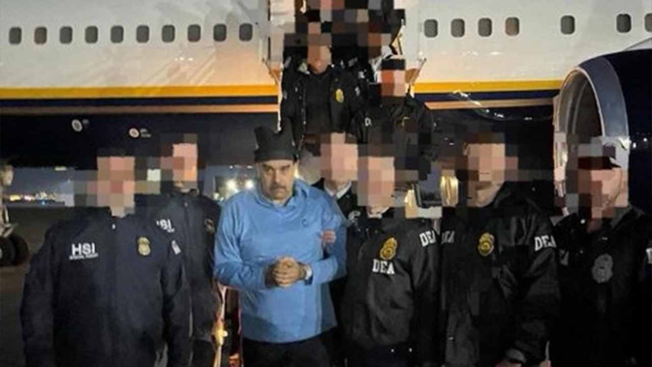 Dünya nefesini tuttu: Maduro bugün New York'ta hakim karşısına çıkıyor