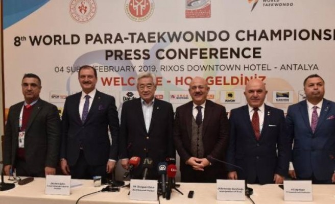 Dünya Para-Tekvando Şampiyonası Antalya'da başlıyor