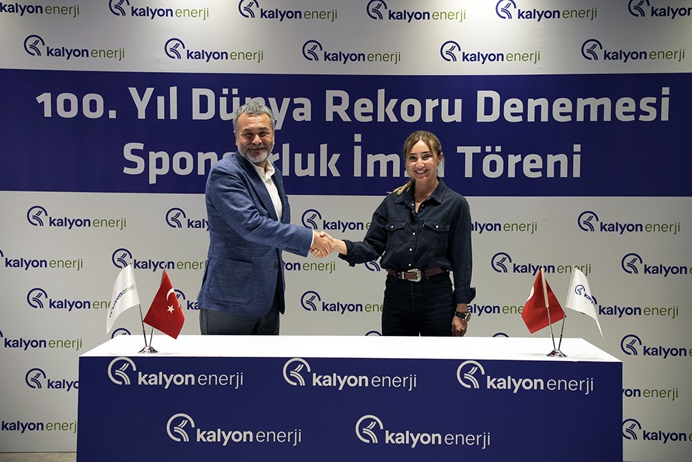 Dünya rekorunu Kalyon Enerji sponsorluğunda kırdı