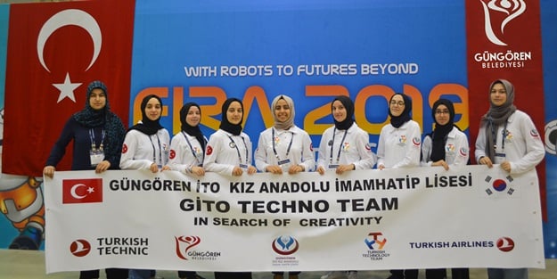 Dünya Robotik Yarışmasında Türkiye'nin aldığı ilk ve tek ödül