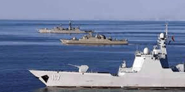 Dünya savaşa mı hazırlanıyor! Çin ve Rus savaş gemileri harekete geçti