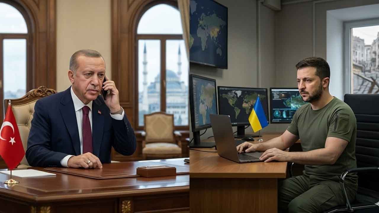 Dünya yangın yerine dönerken liderlik diplomasisi! Erdoğan'dan Zelenskiy'e kritik telefon