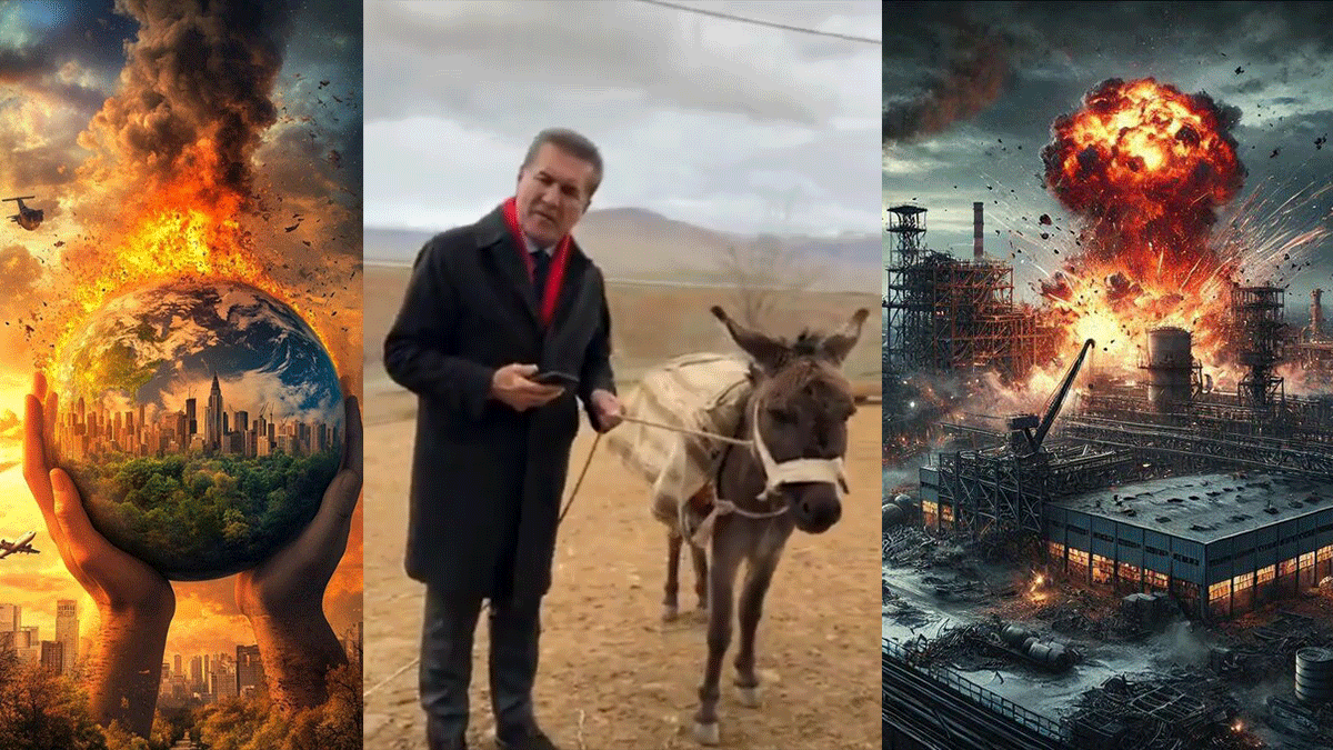 Dünya yanıyor Mustafa Sarıgül işin gırgırında ‘Eşekli’ paylaşımı tepki topladı