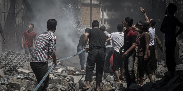 Dünya yaşatma katil Esed öldürme peşinde!