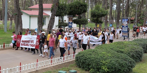 Dünya Yürüyüş Günü'nde yürüdüler