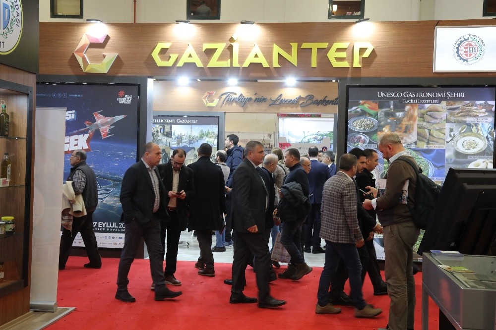Dünyaca ünlü Emıtt fuarında Gaziantep rüzgarı esti 