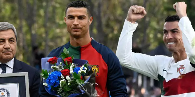 Dünyaca ünlü isimlerden olan Cristiano Ronaldo, Guinness Dünya Rekorları'na girdi!