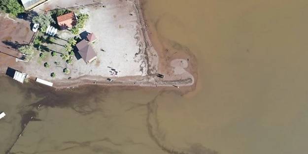 Dünyaca ünlü plajın son hali! Kahverengiye döndü