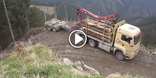 Dünya'da nadir şoförlerin yapabileceği bir hareket!