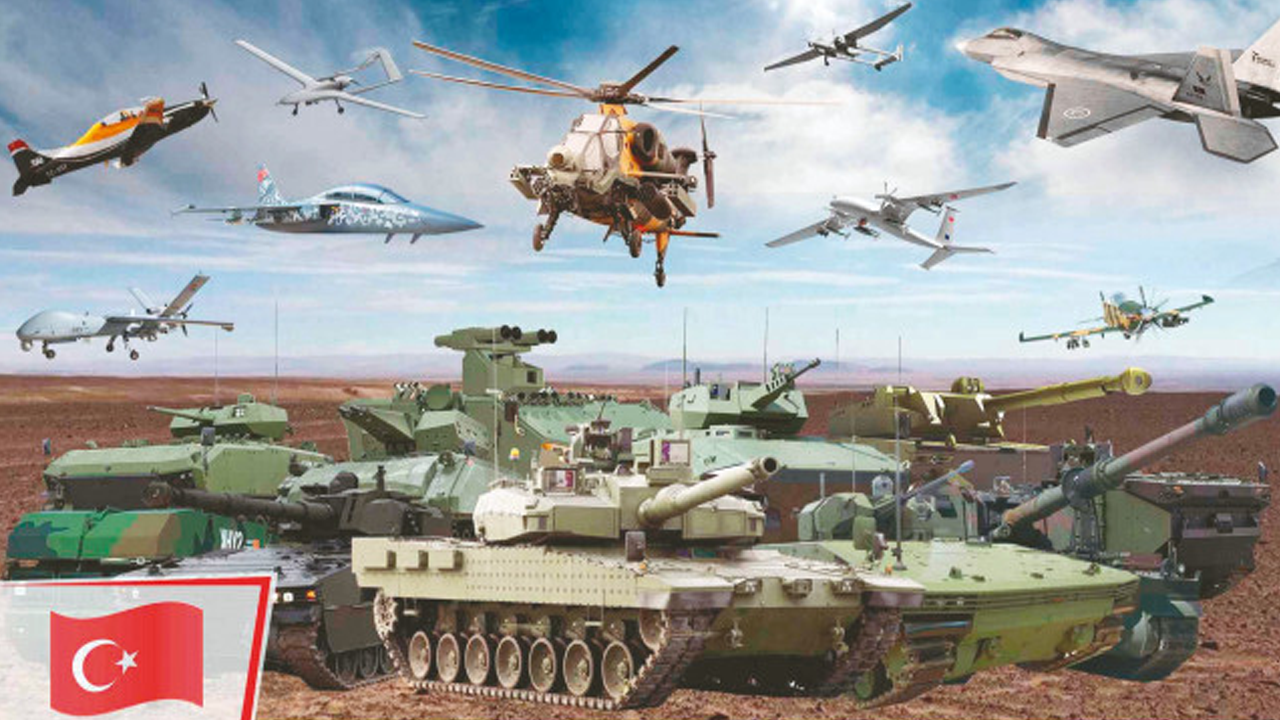 Dünyanın 185 farklı ülkesi Türkiye'nin 230 farklı silah ve teçhizatlarını kullanıyor