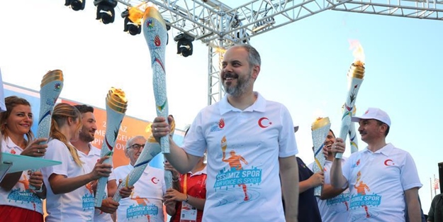 Olimpiyat meşalesi Samsun'da!